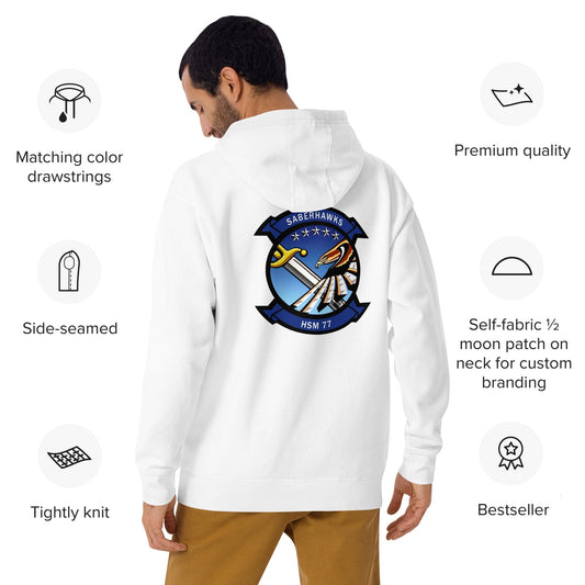 HSM-77 "Saberhawks"  Men's Hoodie